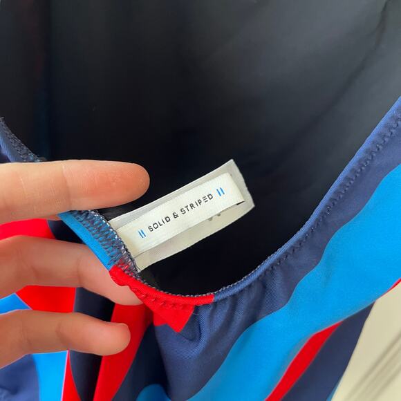 Solid & Striped Anne-Marie Southampton Striped Swimsuit - Picture 6 of 7